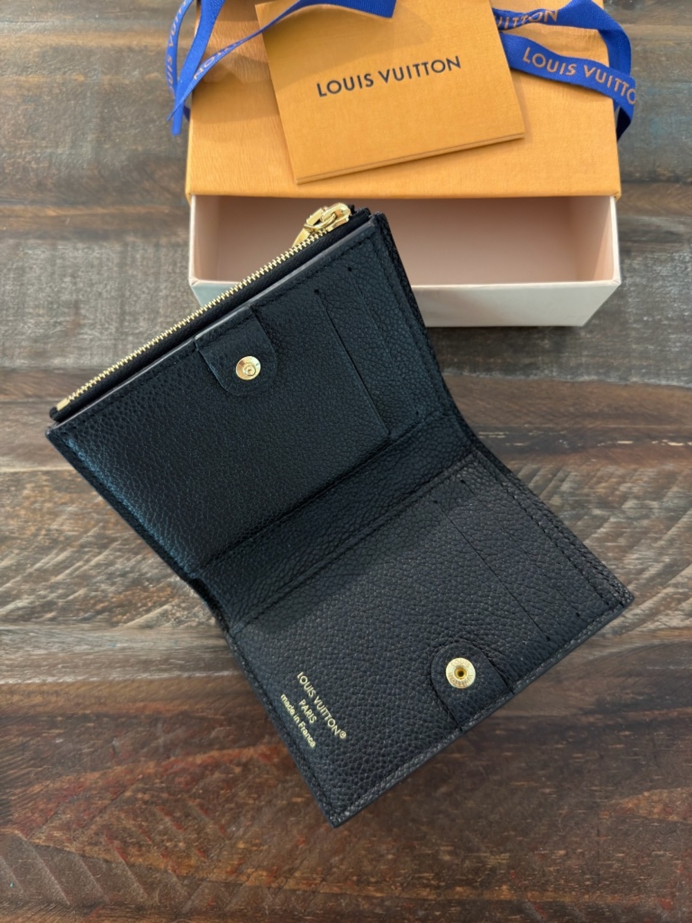 Lisa Wallet - Black Leather - Picture 6 of 8